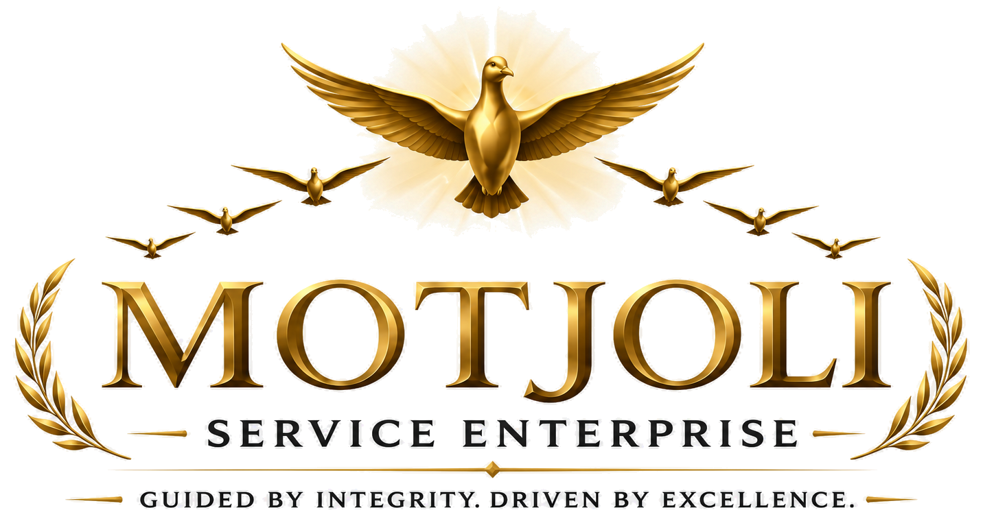 Motjoli Service Enterprise — Guided by Integrity. Driven by Excellence.